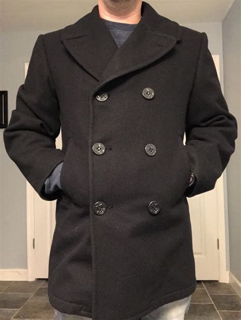 original military pea coats.